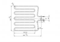 ТЭН для печи SAWO SCA-200, 2000Вт. ТЭН для печи SAWO SCA-200, 2000Вт.