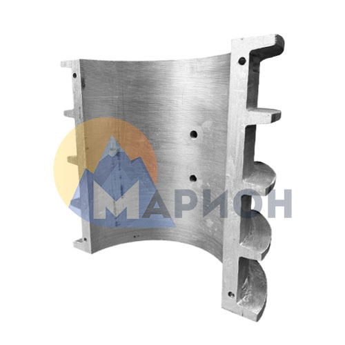 Литой нагреватель 275*368мм, 3500Вт+3500Вт, 2*380В