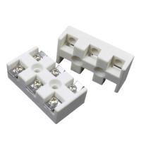 Керамический клеммный блок 3-контактный открытый Керамический клеммный блок 3-контактный открытый