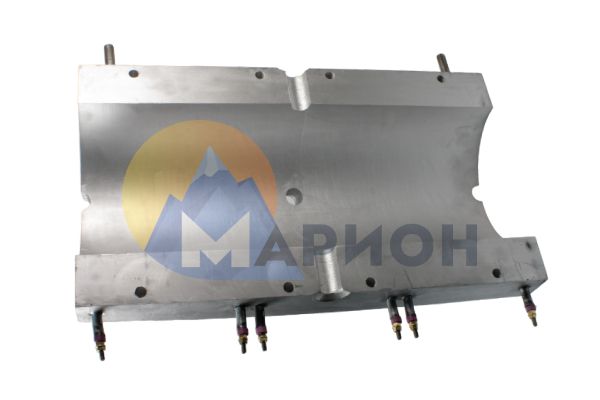 Литой нагреватель с водным охлаждением для термопластавтомата Литой нагреватель с водным охлаждением для термопластавтомата