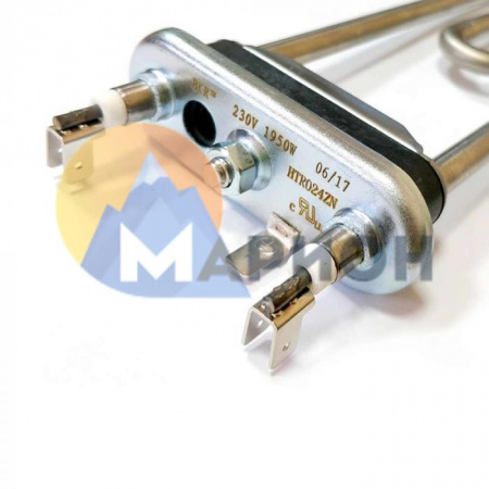 B3406142 ТЭН 1950W (прям.с отв. L=240, R15, M155) Backer